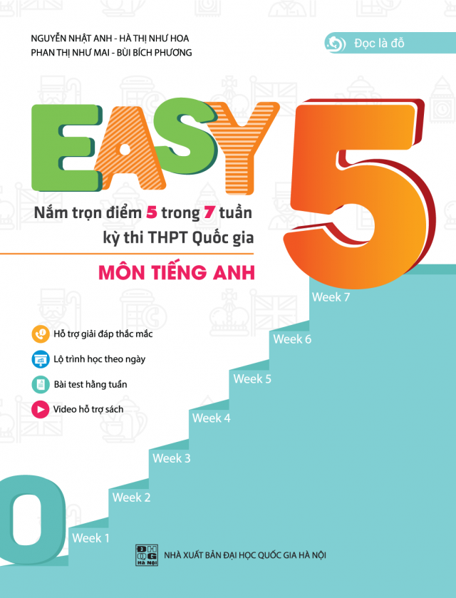 EASY 5 - Sách luyện thi THPT Quốc gia môn Tiếng Anh