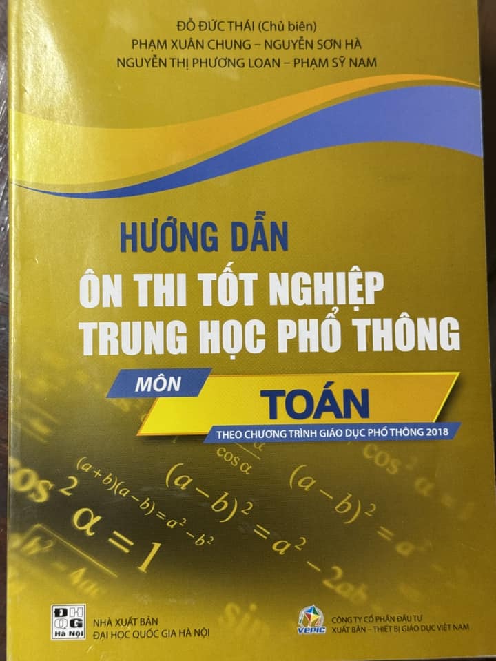 HƯỚNG DẪN ÔN THI TN THPT MÔN TOÁN (CTM) NXB ĐHQGHN