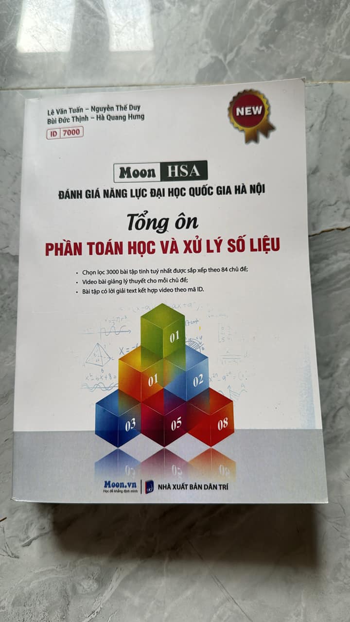 TỔNG ÔN PHẦN TOÁN HỌC VÀ XỬ LÝ SỐ LIỆU MOON