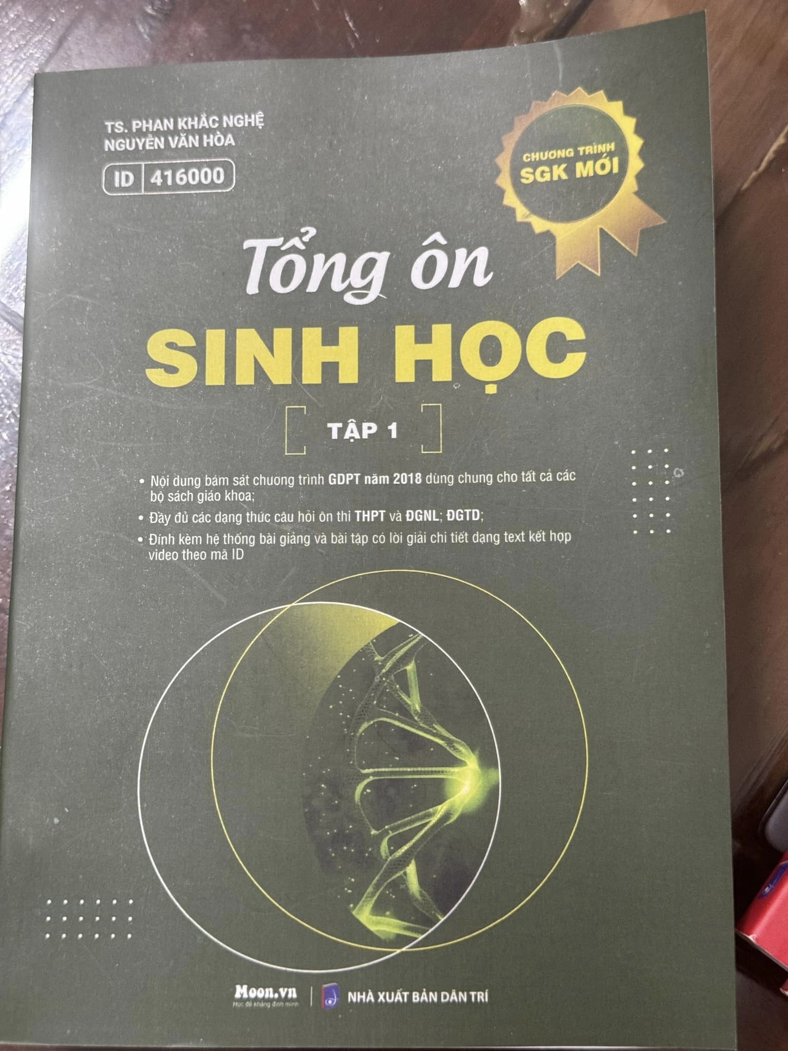 TỔNG ÔN SINH HỌC TẬP 1 MOON