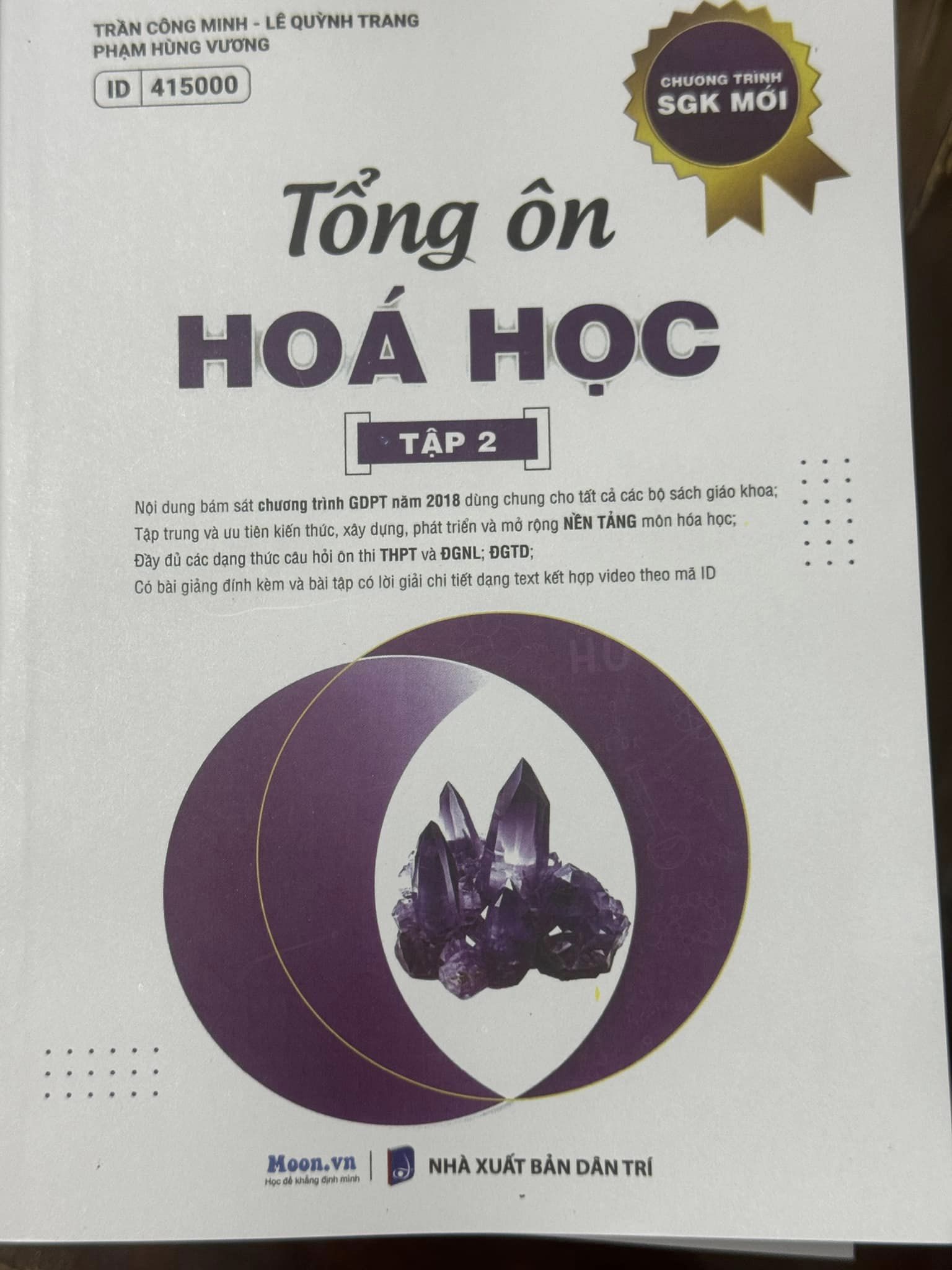 TỔNG ÔN HOÁ HỌC T2 MOON